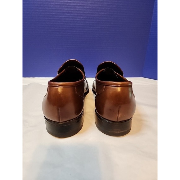 Florsheim Signature Brown Lizard Leather Loafers Mens 9.5 D main image 7